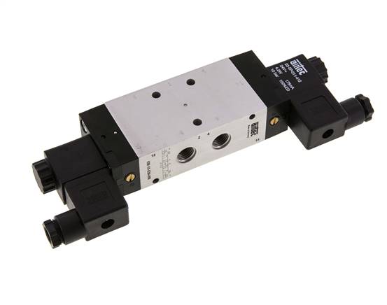 electrovanne de centre de pression 5/3 G1/4'' 115V AC 3-10bar/42-140psi Airtec