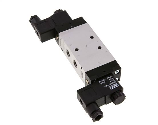 electrovanne de centre de pression 5/3 G1/4'' 115V AC 3-10bar/42-140psi Airtec