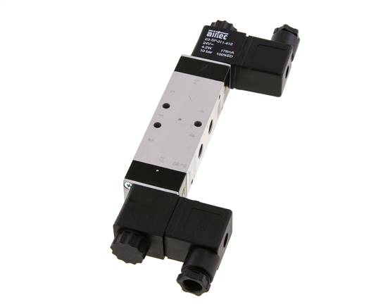 electrovanne centrale d'échappement 5/3 G1/8'' 115V AC 3-10bar/42-140psi Airtec