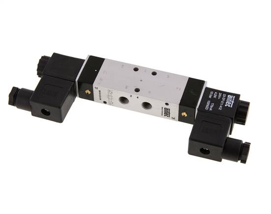 electrovanne centrale d'échappement 5/3 G1/8'' 115V AC 3-10bar/42-140psi Airtec