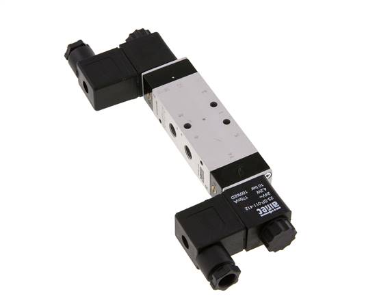 electrovanne centrale d'échappement 5/3 G1/8'' 115V AC 3-10bar/42-140psi Airtec