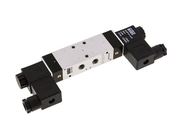 electrovanne de centre de pression 5/3 G1/8'' 12V DC 3-10bar/42-140psi Airtec