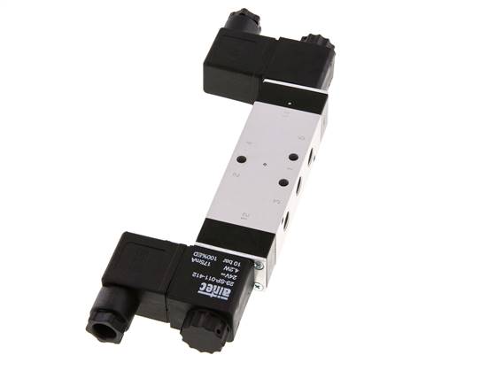 electrovanne de centre de pression 5/3 G1/8'' 12V DC 3-10bar/42-140psi Airtec