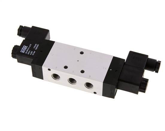 electrovanne centrale d'échappement 5/3 G1/4'' 115V AC 3-10bar/42-140psi Airtec