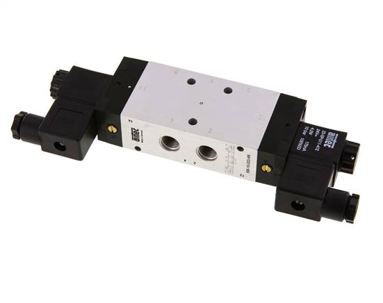 electrovanne centrale d'échappement 5/3 G1/4'' 115V AC 3-10bar/42-140psi Airtec