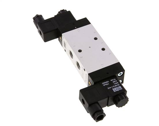 electrovanne centrale d'échappement 5/3 G1/4'' 115V AC 3-10bar/42-140psi Airtec