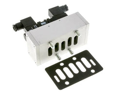 5/3 ISO 5599-3 Electrovanne centrale d'échappement 48V DC 3-10bar/42-140psi Airtec