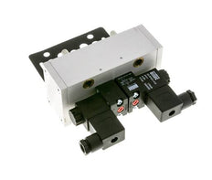 5/3 ISO 5599-3 Electrovanne centrale d'échappement 24V AC 3-10bar/42-140psi Airtec