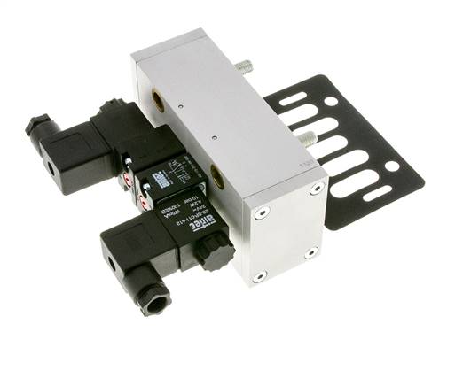 5/3 ISO 5599-3 Electrovanne centrale d'échappement 24V AC 3-10bar/42-140psi Airtec