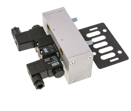 5/2 ISO 5599-3 Electrovanne bistable 12V DC 2-10bar/28-140psi Airtec