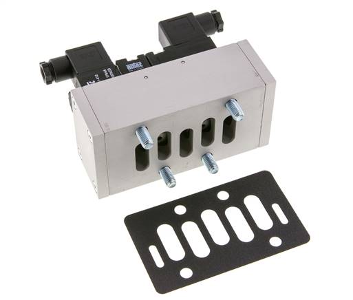 5/2 ISO 5599-3 Electrovanne bistable 12V DC 2-10bar/28-140psi Airtec