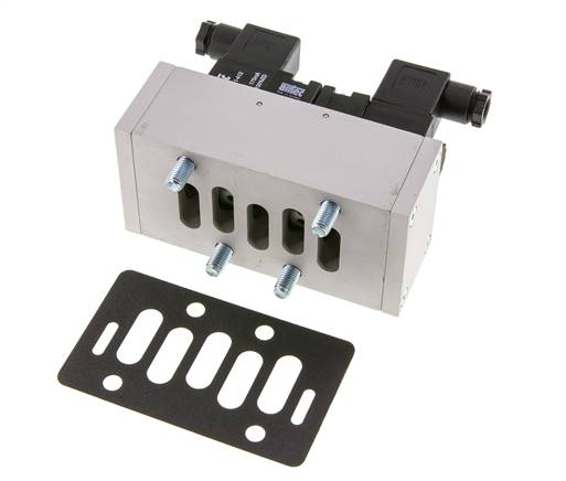 5/2 ISO 5599-3 Electrovanne bistable 12V DC 2-10bar/28-140psi Airtec