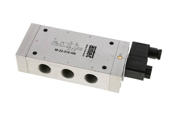 electrovanne 5/2 G1/2'' 12V DC 1-10bar/14-140psi Airtec