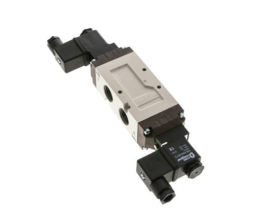 electrovanne bistable 5/2 G1/2'' 12V DC 1.5-10bar/21.0-140psi YPC