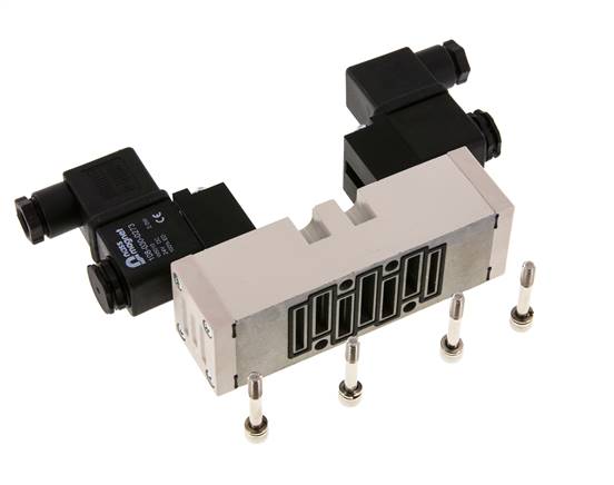 5/2 ISO 5599-1 Electrovanne bistable 12V DC 1.5-10bar/21.0-140psi YPC