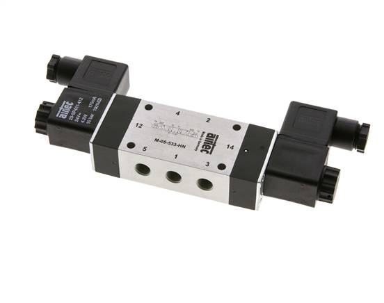 electrovanne centrale d'échappement 5/3 G1/8'' 115V AC 3-8bar/42-112psi Airtec