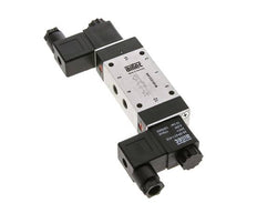 electrovanne centrale d'échappement 5/3 G1/8'' 12V DC 3-8bar/42-112psi Airtec