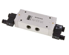 electrovanne centrale d'échappement 5/3 G1/2'' 24V DC 3-10bar/42-140psi Airtec