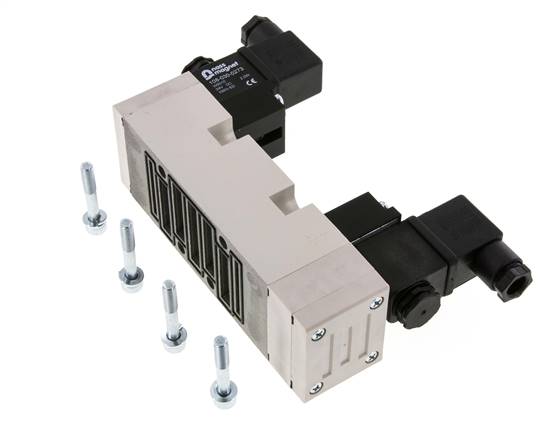 5/3 ISO 5599-2 Electrovanne de centre de pression 115V AC 2-10bar/28-140psi YPC