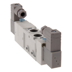 NPT 1/4'' 24V DC Electrovanne 5/3 voies à fermeture centrale 3-8bar MVSC1
