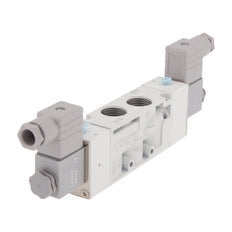 NPT 3/8'' 110V AC Electrovanne bi-stable à 5/2 voies 2-8bar MVSC