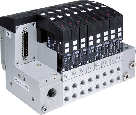 10x Vanne Pneumatique Terminal 24 V CC 3-8bar/42-112psi Profibus DP Airtec