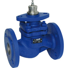 Vanne à Globe Belimo 18mm Bride DN80 Kvs90 24VAC/DC 35s MP-Bus 0-10/2-10V 1000N IP54 H6080X90-SP2/NVC24A-MP-TPC