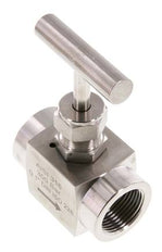 Vanne à pointeau G1'' en acier inoxydable PTFE 300 bar - NLS