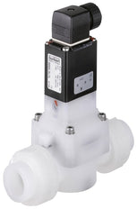 Electrovanne 40 mm Manchons soudés NC PVDF EPDM 0.5-6bar/7-87psi 12VDC 0142 325186