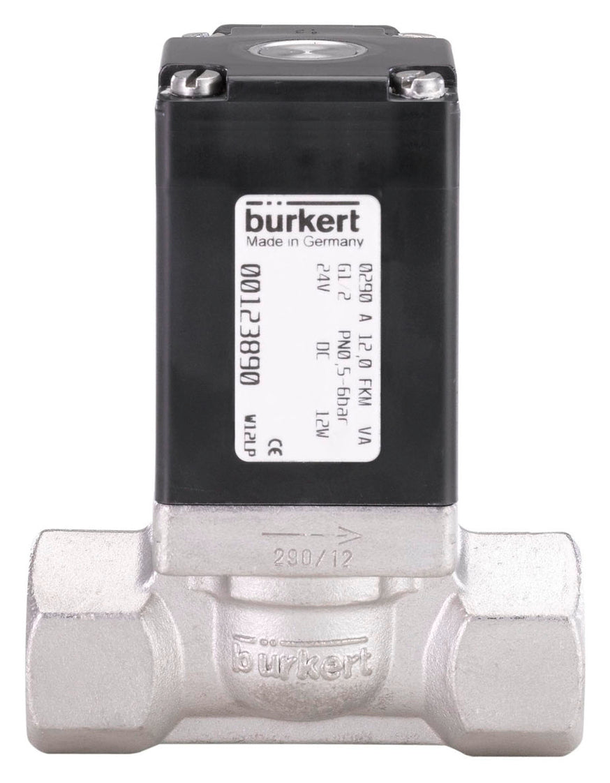 Électrovanne G3/4'' NC Acier Inoxydable EPDM 0-16bar/232psi 24VAC Vide 290 66460