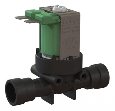 Électrovanne 10 Mm Push-In NC Polyamide EPDM 0.2-7Bar/3-102Psi 24VAC Eau Potable