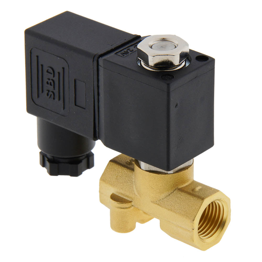 Electrovanne CM-DA 1/4'' laiton EPDM 0-13bar 120V AC