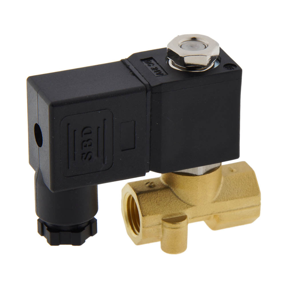 Electrovanne CM-DA 1/4'' laiton EPDM 0-13bar 120V AC