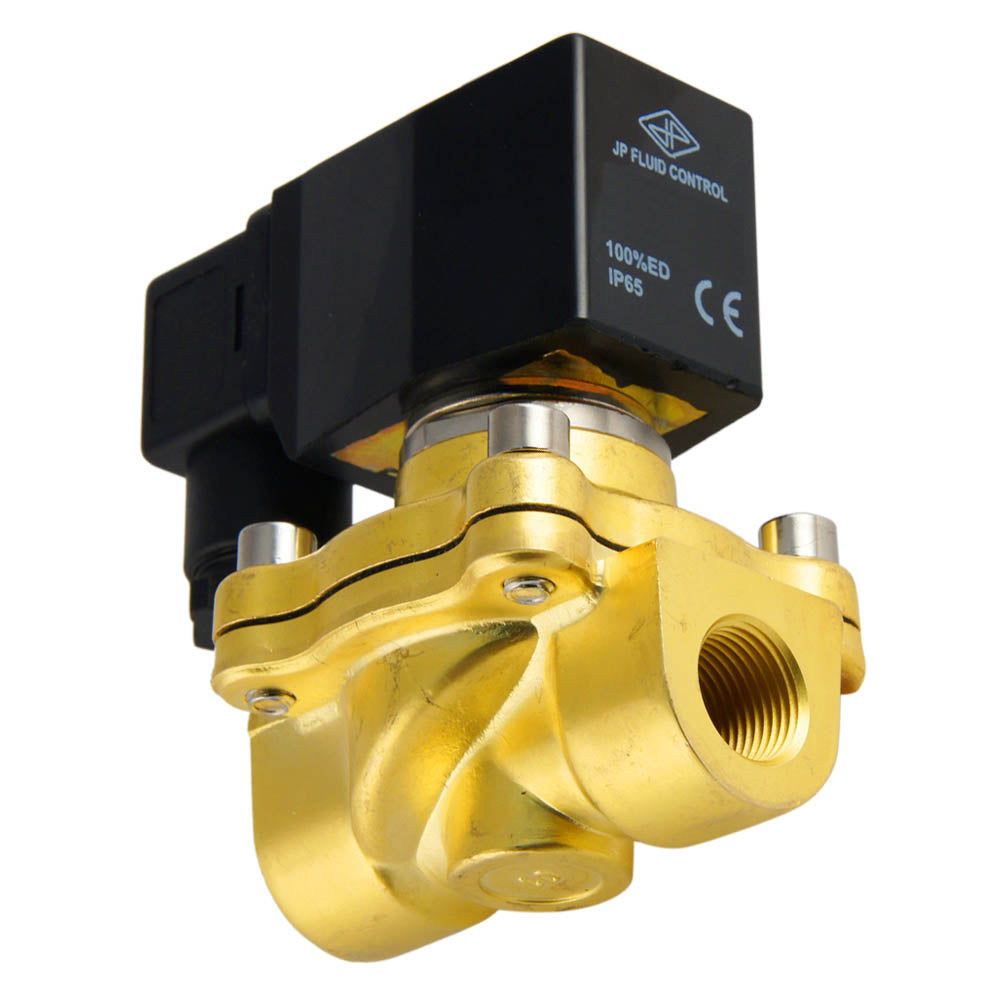 Electrovanne DF-SA 3/8'' laiton FKM 0-6bar 12V DC