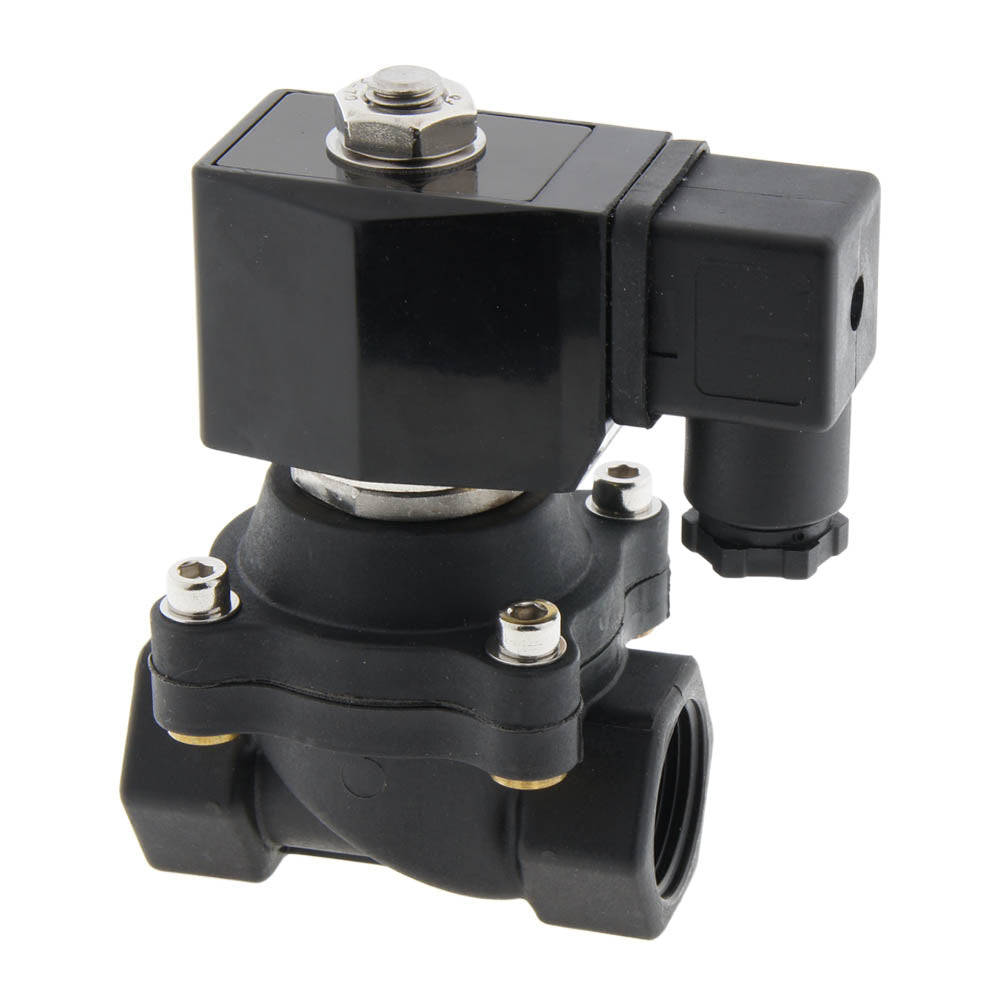 Electrovanne DF-SA 3/4'' Nylon EPDM 0-6bar 12V DC