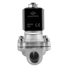 Electrovanne DF-SA 1/2'' acier inoxydable FKM 0-6bar 12V DC