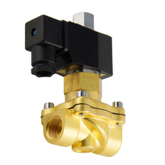 Electrovanne DF-SB 3/8'' NO laiton FKM 0-3bar 12V DC
