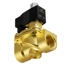 Electrovanne DF-SB 1'' NO laiton FKM 0-5bar 380V AC