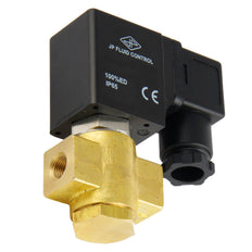 Electrovanne ST-DB 1/8'' NO laiton FKM 0-12bar 12V DC