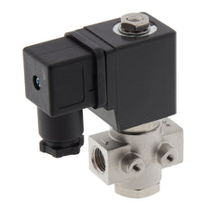 Electrovanne ST-DB 1/4'' NO acier inoxydable EPDM 0-12bar 24V AC