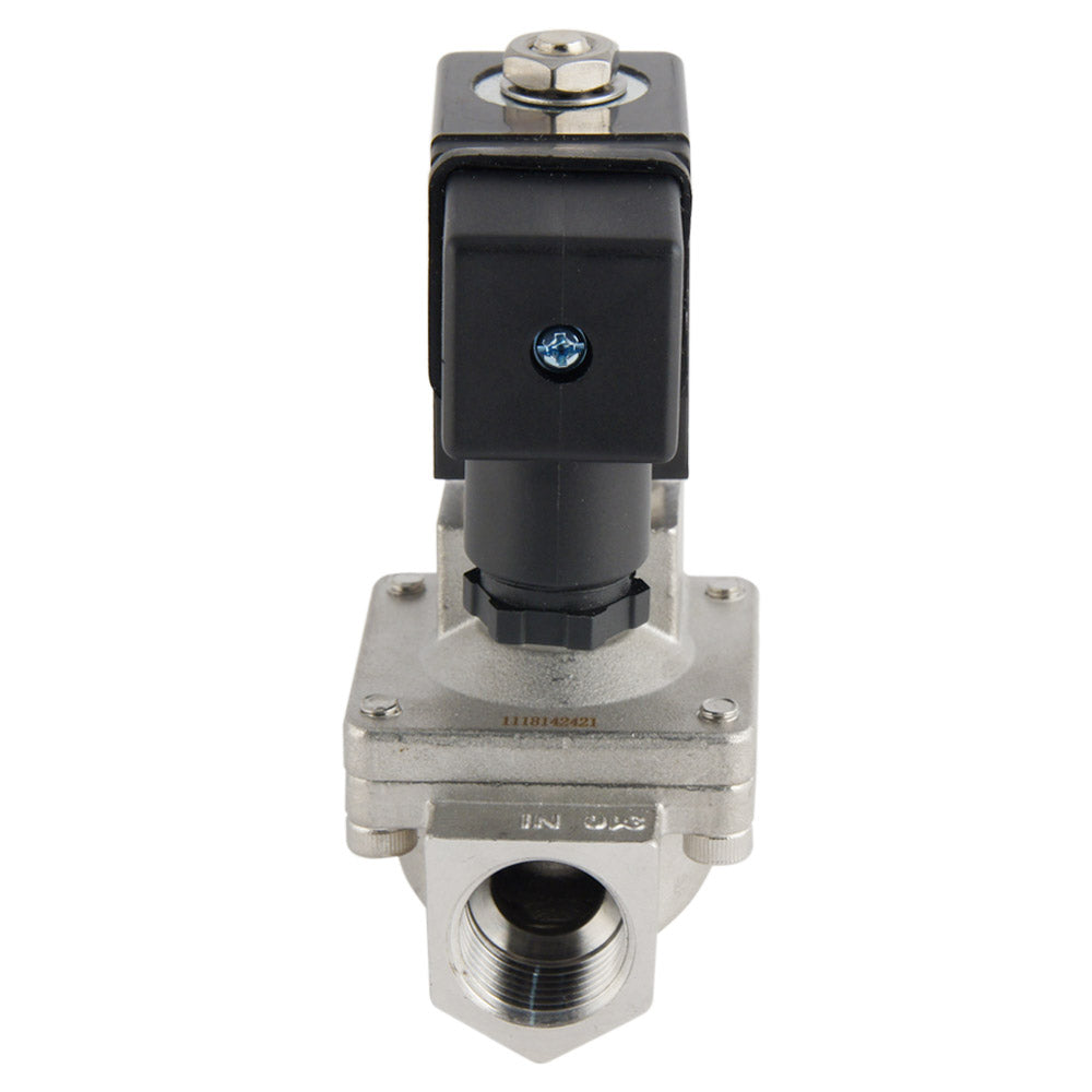 Electrovanne ST-IA 1/2'' acier inoxydable FKM 0,5-16bar 120V AC