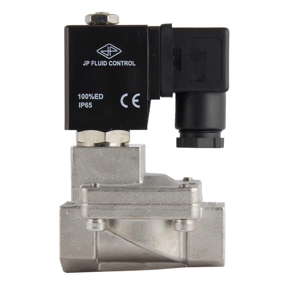 Electrovanne ST-IA 1/2'' NPT acier inoxydable EPDM 0,5-16bar 12V DC