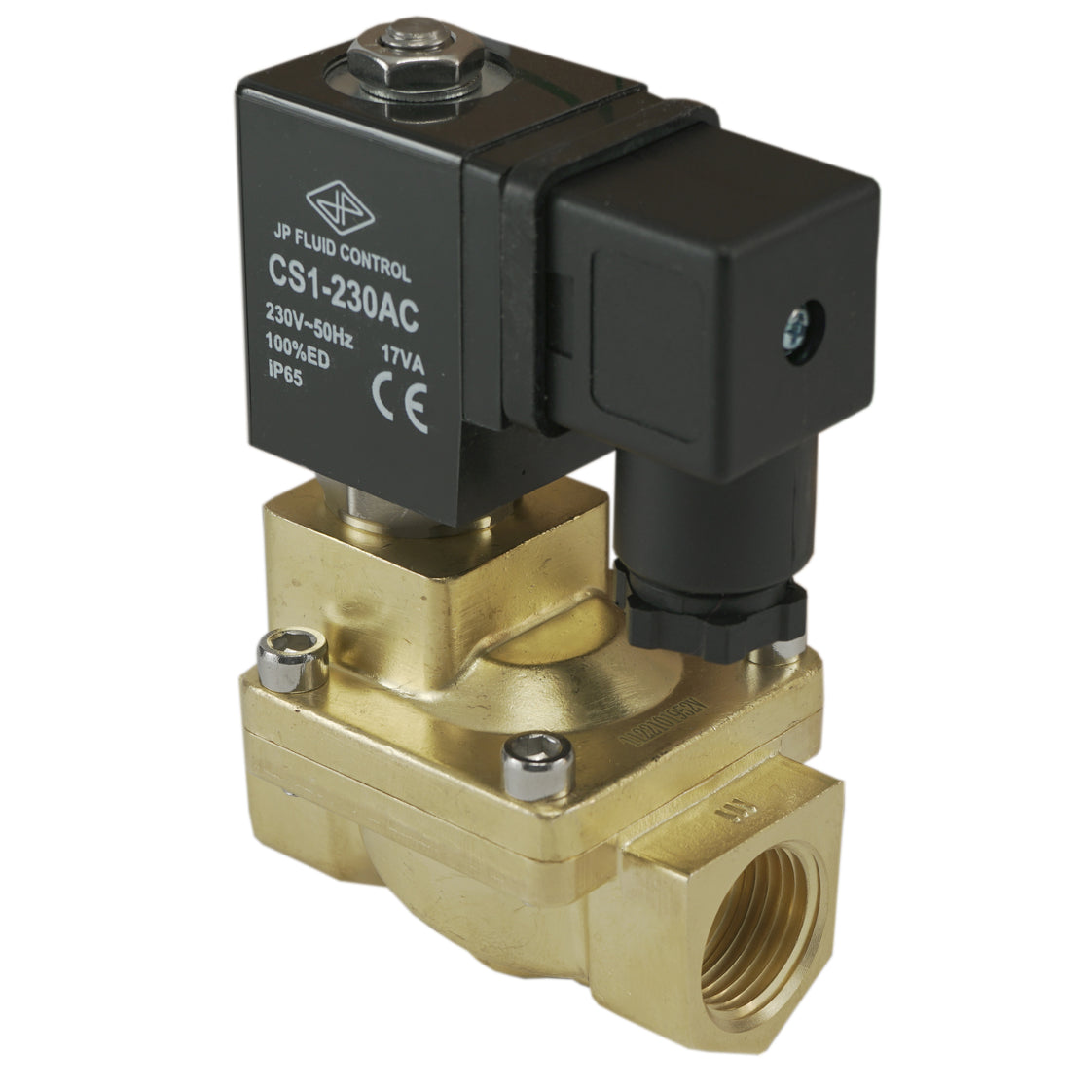 Electrovanne ST-IA 1/2'' laiton EPDM 0,5-16bar 12V DC