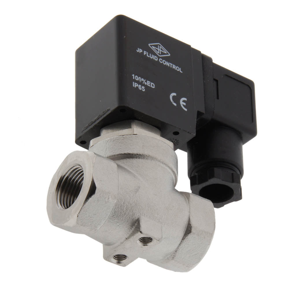 Electrovanne ST-SA 3/8'' acier inoxydable FKM 0-16bar 120V AC