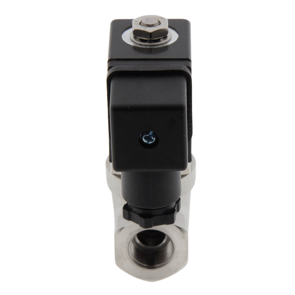 Electrovanne ST-SA 3/8'' NPT acier inoxydable EPDM 0-10bar 12V DC