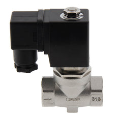 Electrovanne ST-SA 3/8'' acier inoxydable FKM 0-16bar 24V AC
