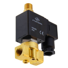 Electrovanne TW-DC 1/4'' 3/2 voies DI laiton FKM 0-7bar 230V AC