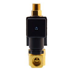 Electrovanne TW-DC 1/4'' 3/2 voies DI laiton FKM 0-5bar 12V DC