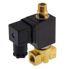 Electrovanne TW-DC 1/4'' 3/2 voies DI laiton FKM 0-7bar 230V AC