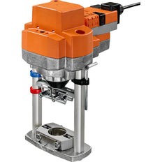 Vanne à Globe Belimo 30mm Bride DN100 Kvs145 100-240VAC 150s 2/3-points 2500N IP54 H6100S/EV230A-TPC
